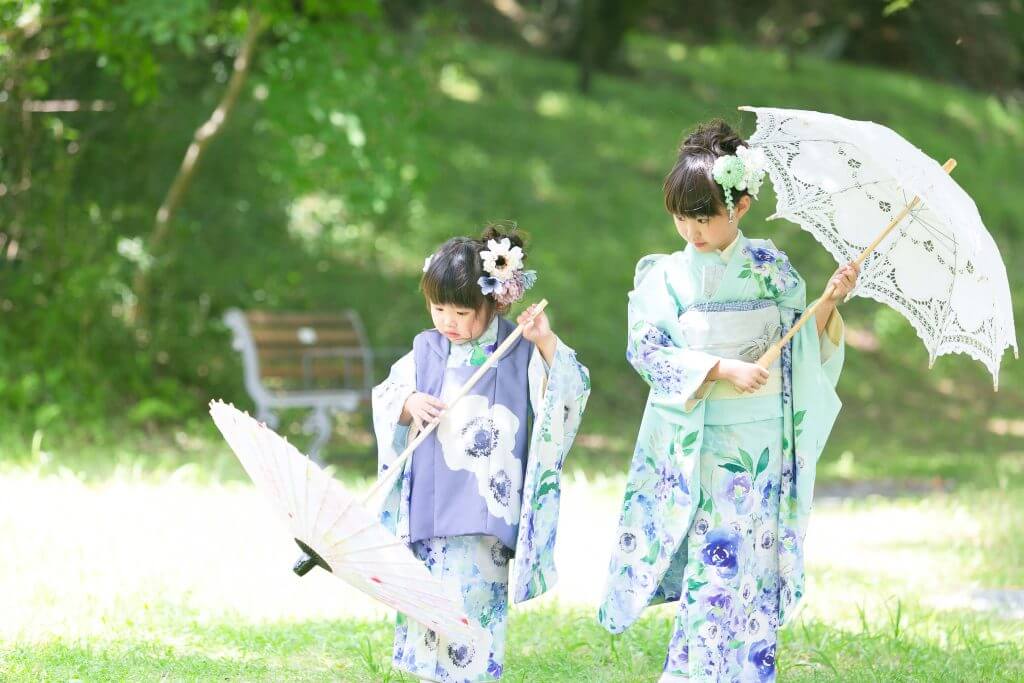 お揃いコーデ姉妹2