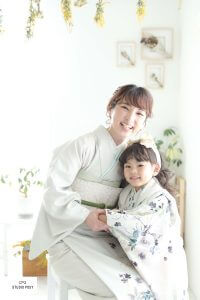 ママとお揃い3歳女の子8 着物辞典 着物の疑問解消します