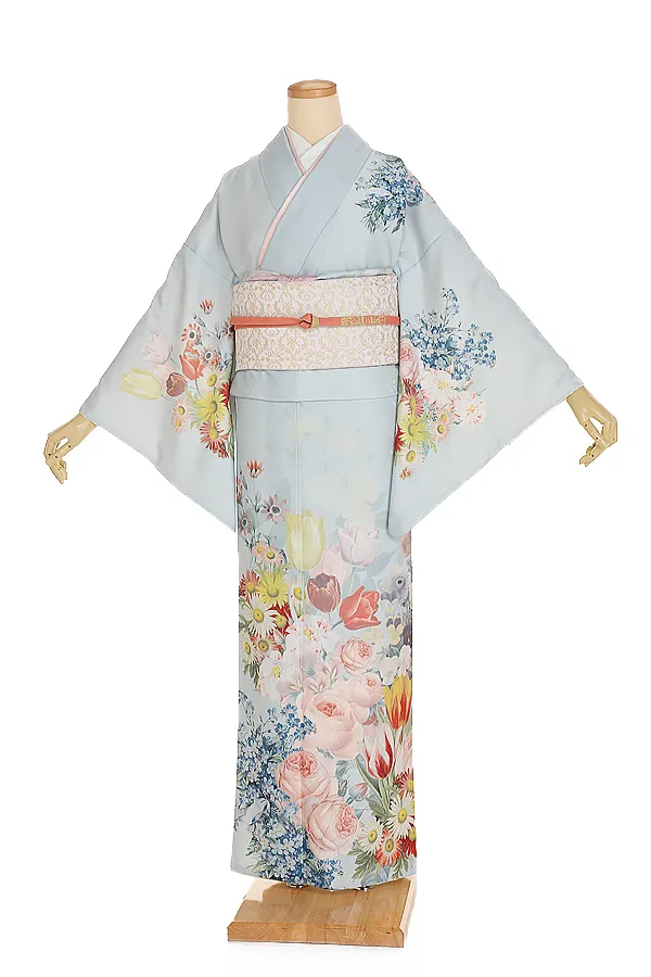 訪問着用のお草履とバックのレンタルセット