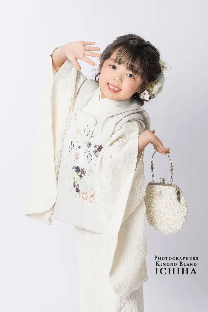 3歳七五三レース着物レンタル