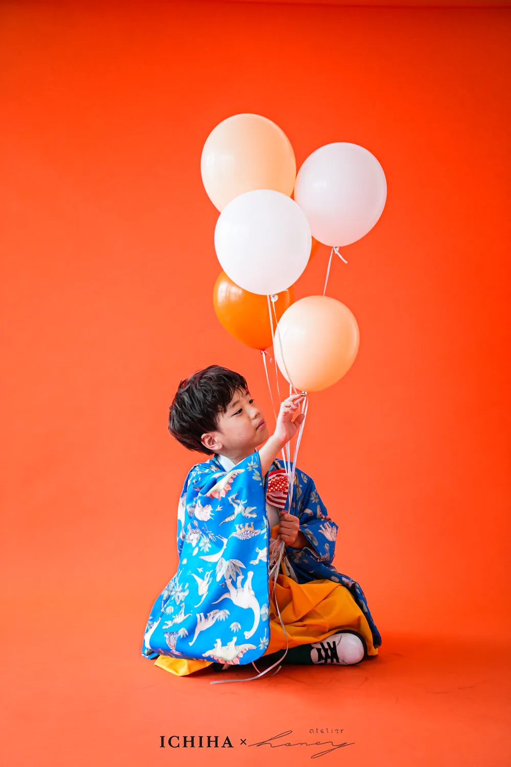 恐竜着物レンタル七五三