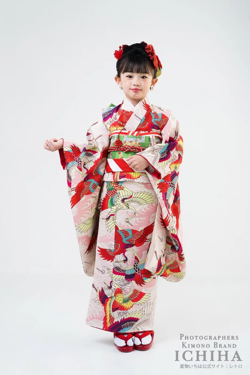 七五三 7歳女の子 着物レンタル｜アンティーク調・レトロ古典を全国